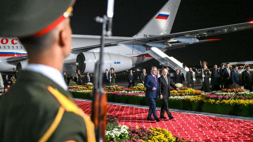 Putin llega a Tayikistán para participar en cumbre Rusia-Asia Central y Consejo de la CEI