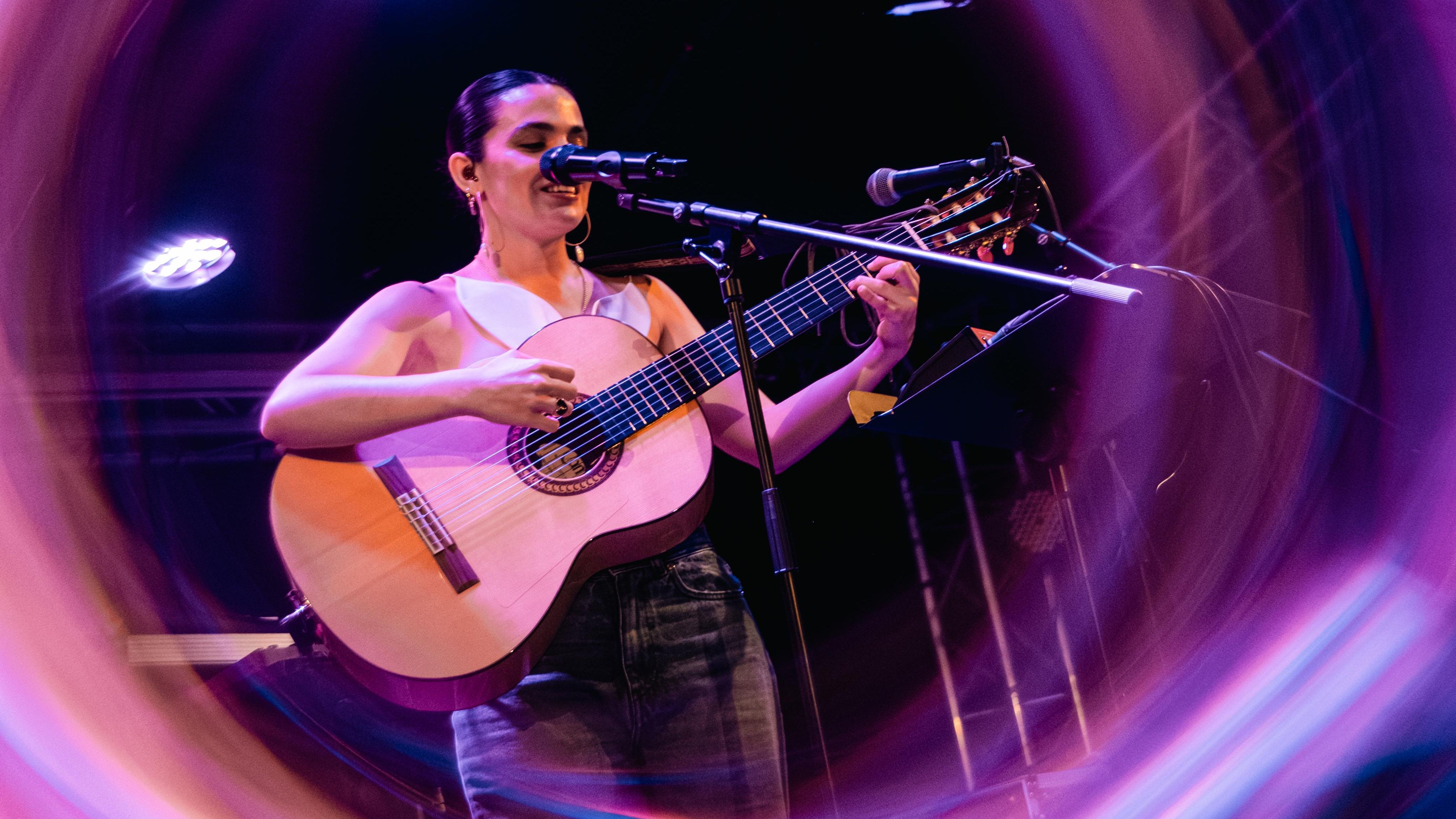 La Maria, en la I Festa pel Valencià d'elDiario.es.