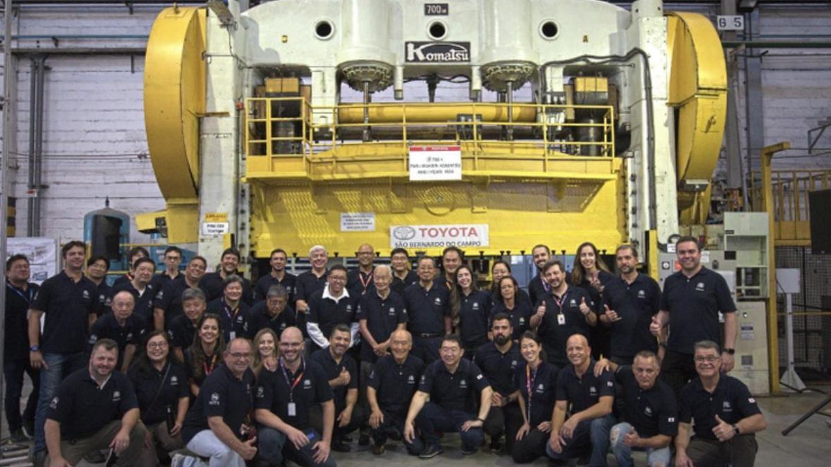 La primera planta brasileña de la marca se apoyó en esta máquina para producir el Bandeirante y, más tarde, piezas de modelos globales