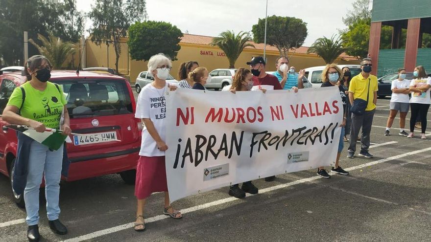 Movilización por las personas migrantes. (Foto: Regularización ya)