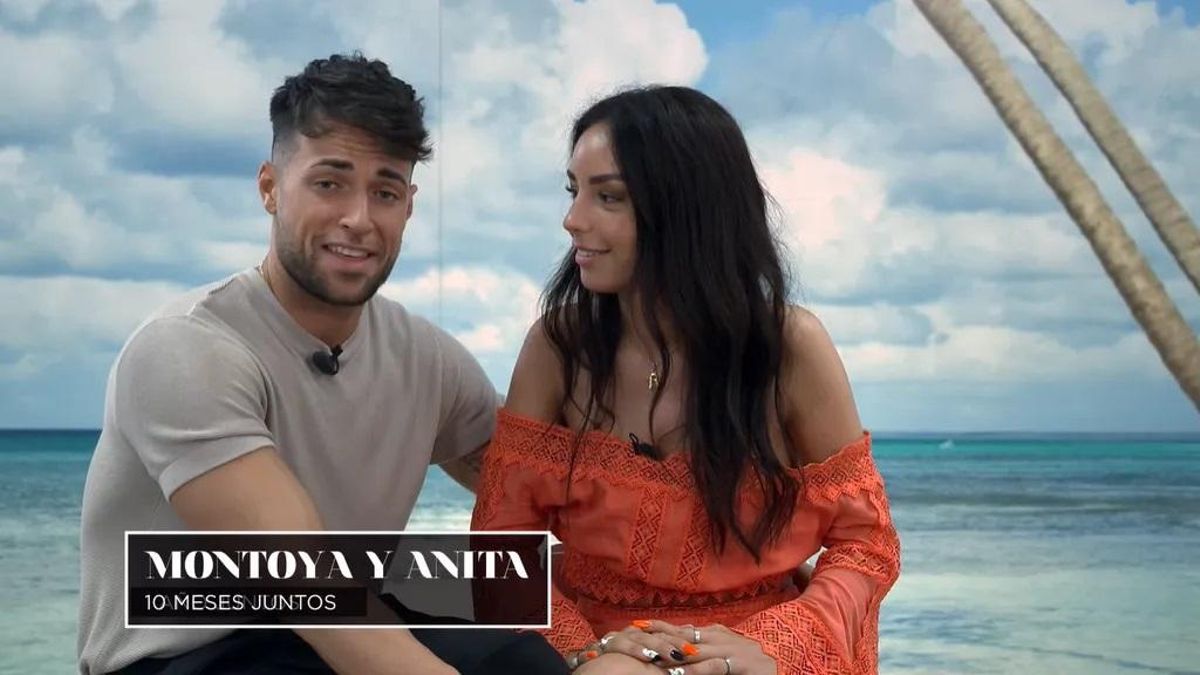 Montoya y Anita en 'La isla de las tentaciones 8'