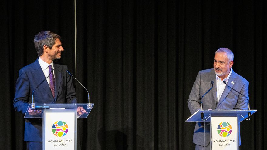 Ministros de Cultura de todo el mundo se reunirán en Barcelona para buscar "un camino colectivo" y que el futuro no lo escriba "un solo país"