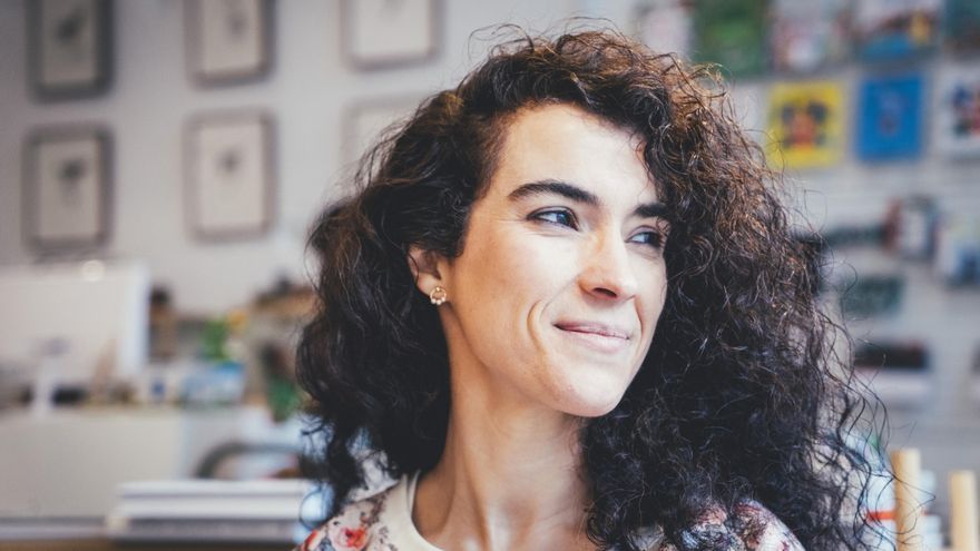 La autora Cecilia Fernández Santomé.