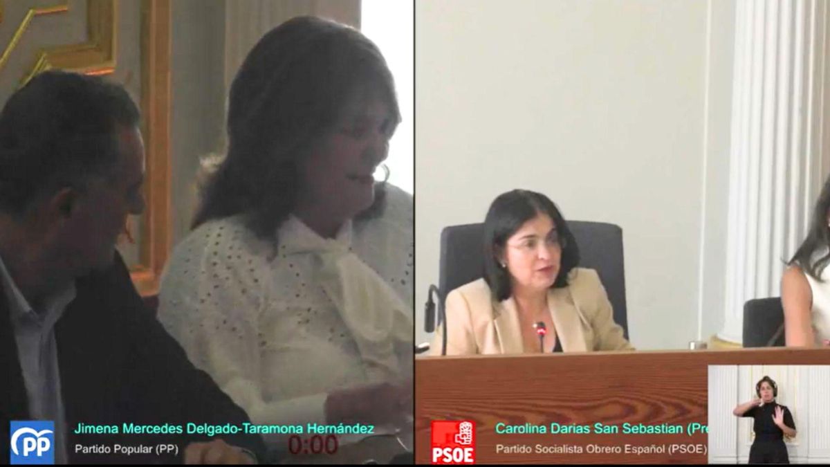 Crispación en el pleno del Ayuntamiento: Carolina Darias pide a la portavoz del PP que "la ignorancia jurídica no reine" en sus intervenciones
