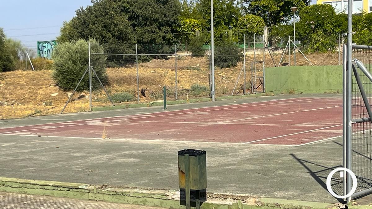 Estado de las intalaciones deportivas de Menéndez Pidal