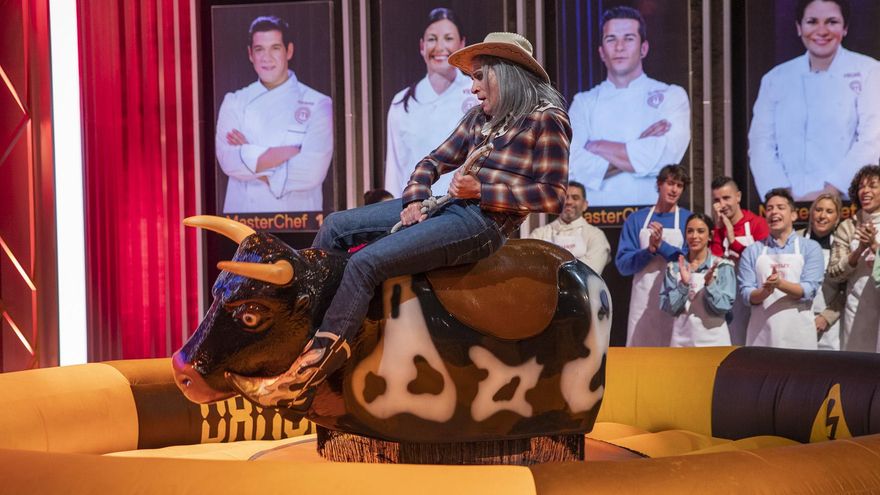 Mario Vaquerizo en el tercer programa de 'MasterChef 11'