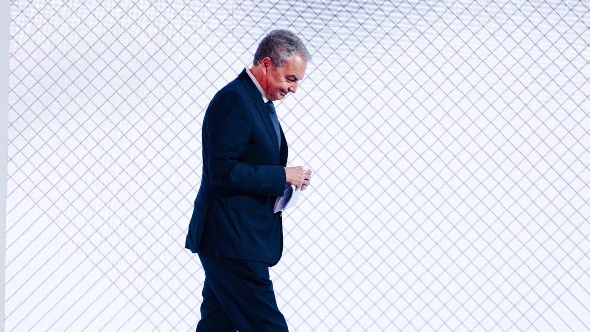 El expresidente del Gobierno José Luis Rodríguez Zapatero.