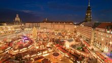 El espectacular ambiente del Mercado de Navidad de Dresde / Foto: LH DD/Dittrich