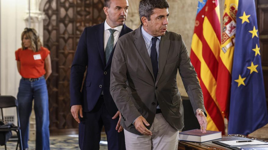 Desconcierto en el PP valenciano tras el órdago de Mompó y el silencio de Génova: "Mazón sigue siendo el presidente"