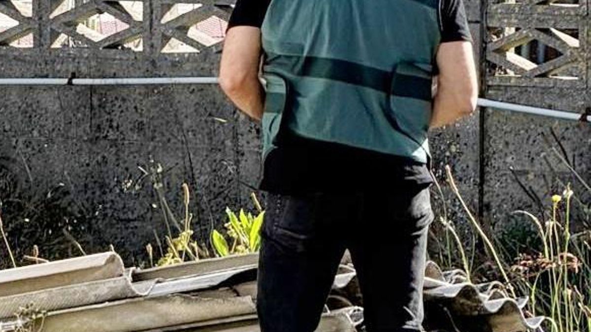Investigados dos empresarios de Santander y Camargo por no proporcionar material adecuado para manipular uralita con amianto
