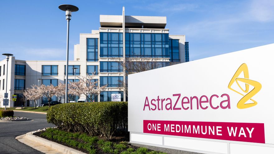 Sede de AstraZeneca en Gaithersburg, en Estados Unidos, en una fotografía de archivo. EFE/EPA/JIM LO SCALZO