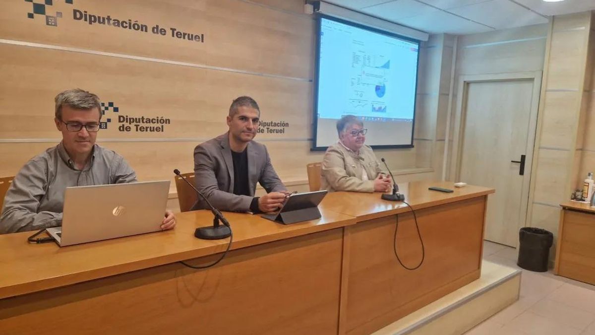 Presentación en la Diputación de Teruel
