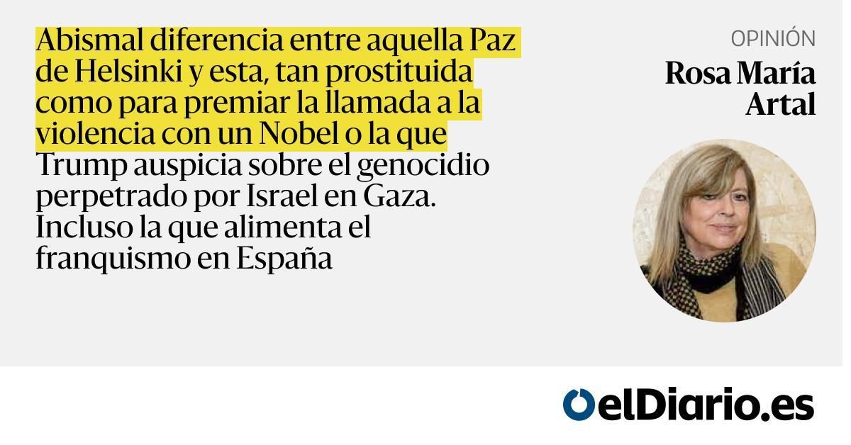 A veces la paz...