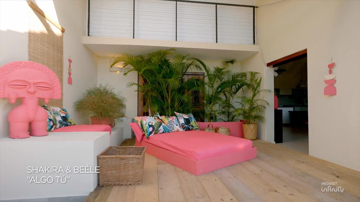 Zona de descanso en Villa Deseo