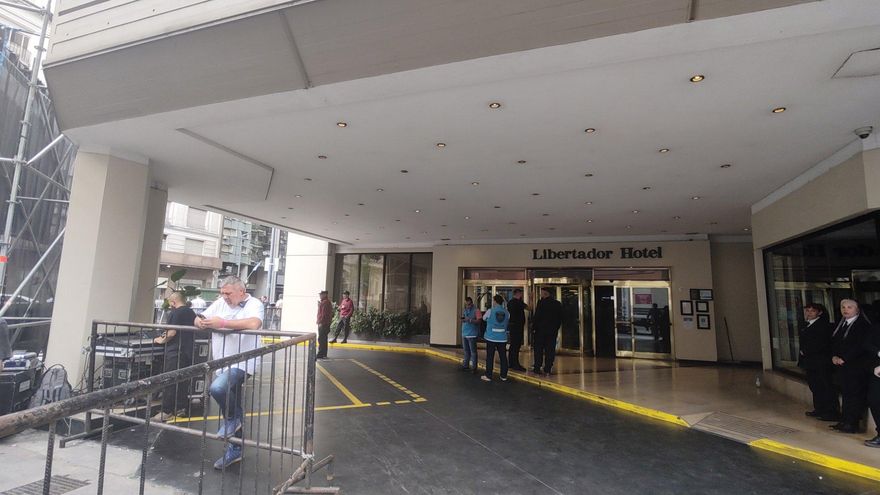 El Hotel Libertador, búnker de LLA