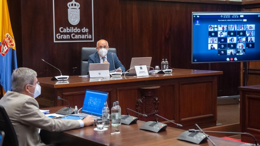 Antonio Morales reivindica el papel del Cabildo de Gran Canaria y los servicios públicos para paliar los efectos de la COVID
