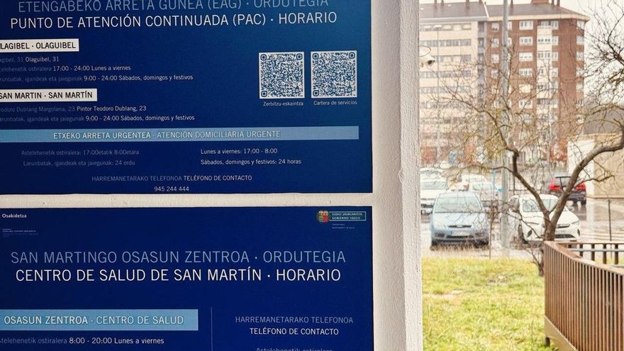 Osakidetza asegura que una de cada tres citas con el médico de cabecera en Vitoria es para el día