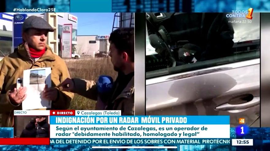 La productora de 'Hablando claro' condena "firmemente" las amenazas a su reportero durante una conexión