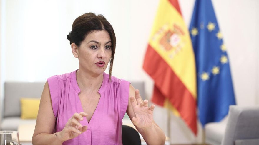 La ministra de Juventud e Infancia, Sira Rego, durante una entrevista para Europa Press, a 27 de julio de 2026, en Madrid (España).
