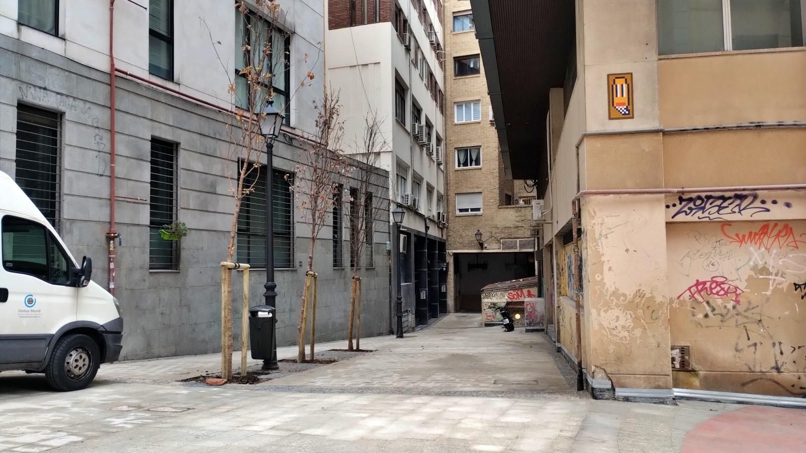 Las imágenes de la transformación peatonal en torno al mercado de Mostenses