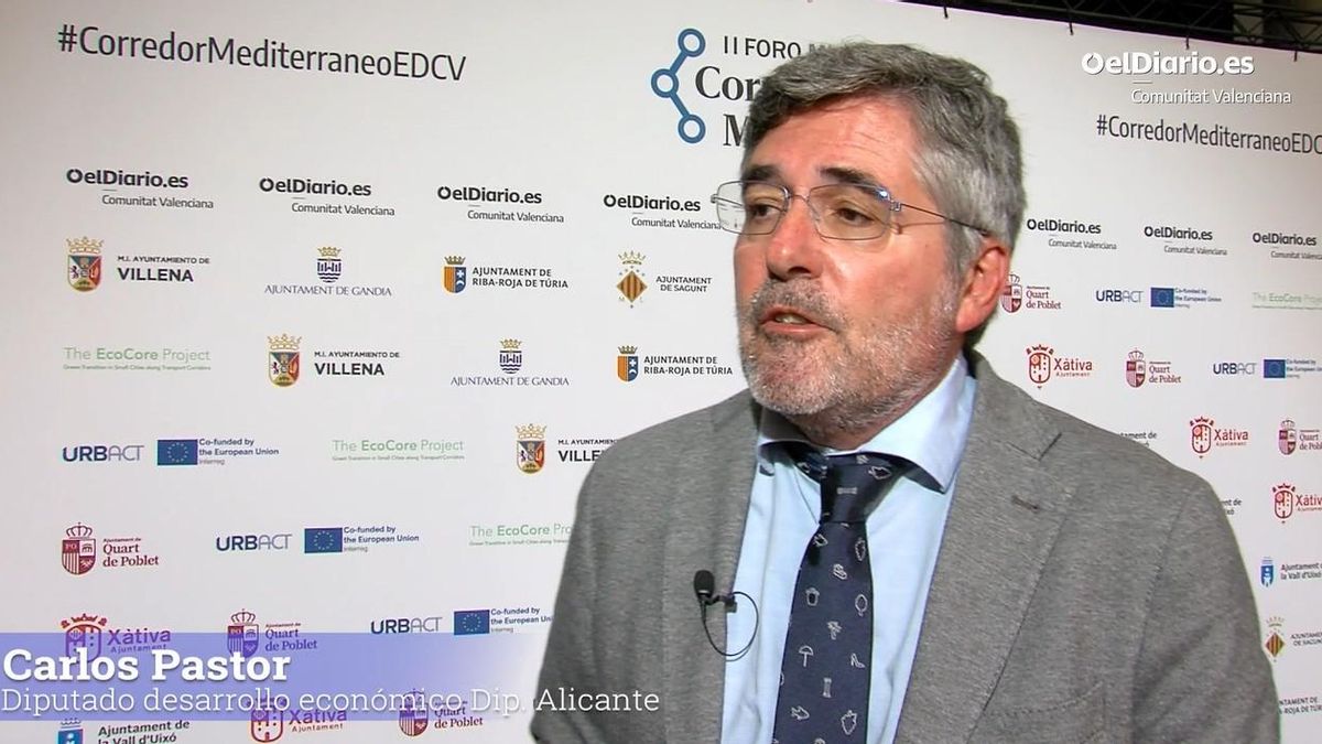 Carlos Pastor, diputado provincial de Desarrollo Económico en Alicante.