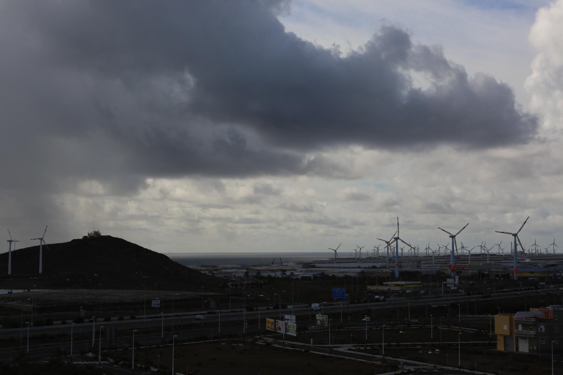 Cielos nubosos en el sureste de Gran Canaria (ALEJANDRO RAMOS)