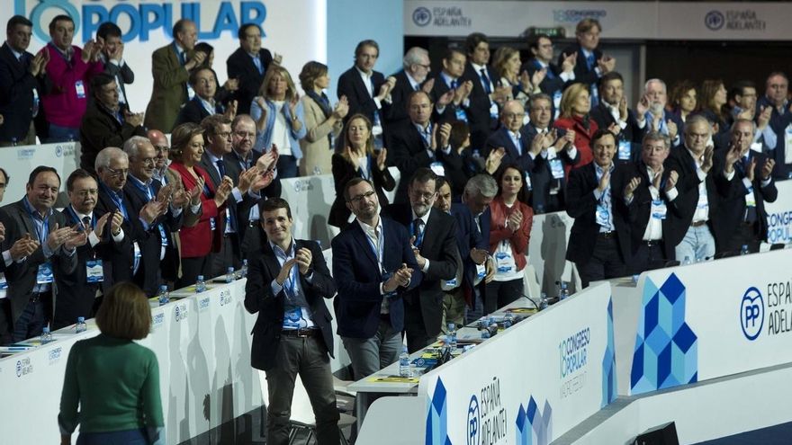 Lista del Comité Ejecutivo Nacional propuesto por Mariano Rajoy al XVIII Congreso Nacional del PP