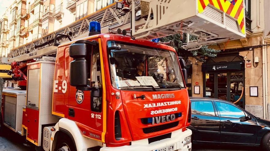 Declarados otros tres incendios forestales en Bizkaia, en La Arboleda, Berango y Artxanda