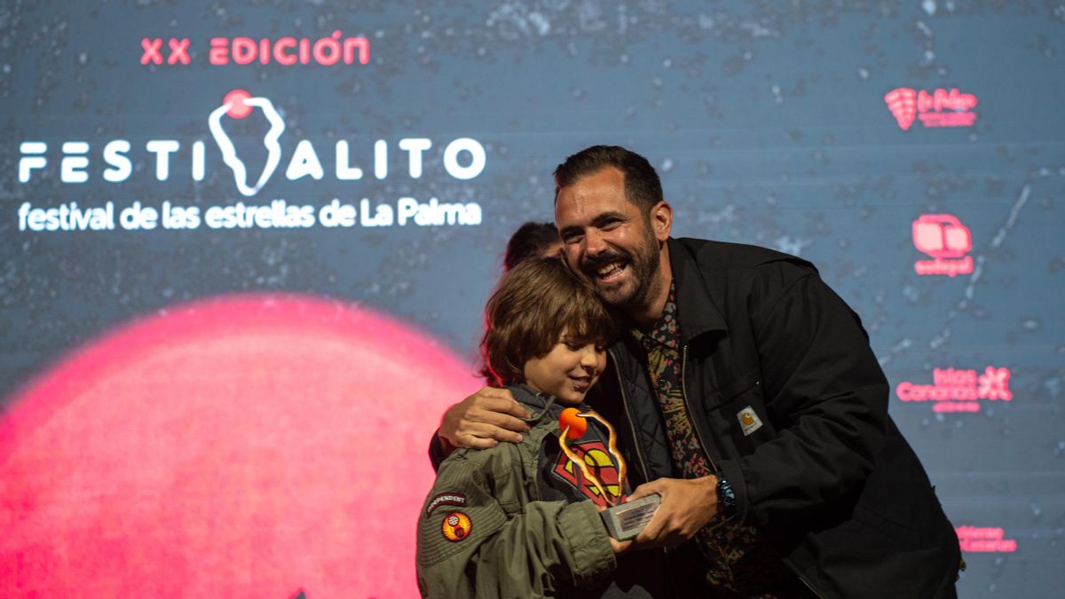 Mención especial corto más destacado de La Palma Rueda Andrómeda: 'Marcos y Cordero', de Víctor Hubara.