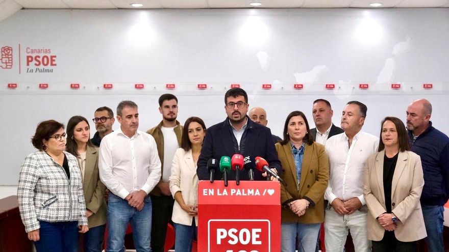 Borja Perdomo, candidato del PSOE a la Presidencia del Cabildo de La Palma