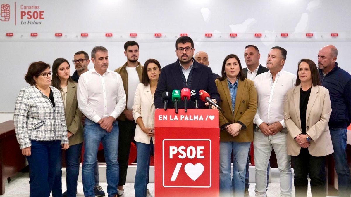 Borja Perdomo, candidato del PSOE a la Presidencia del Cabildo de La Palma