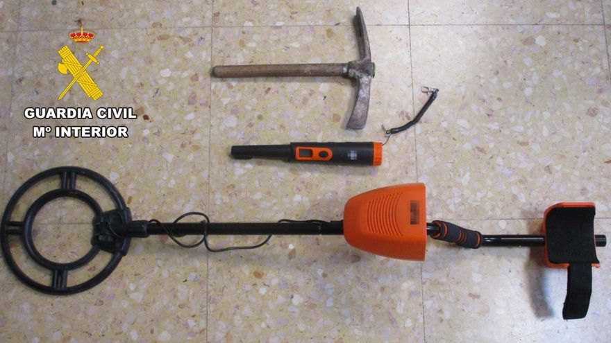 Investigan a dos 'piteros' por intento de expolio y daños en yacimientos arqueológicos de Burgos