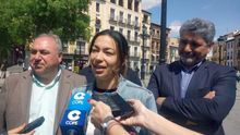 Vicente Tirado, Claudia Alonso y Juan José Cortes en Toledo