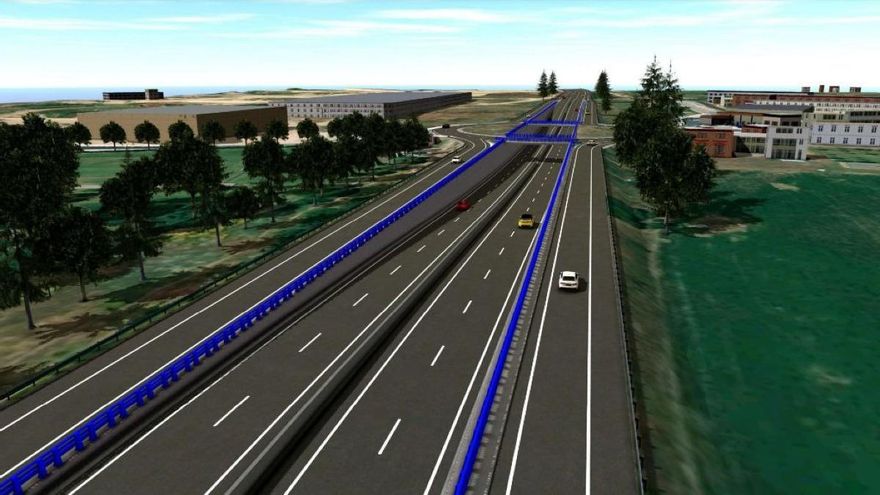 El Gobierno recupera el paso inferior de la Ronda Este en La Granja y proyecta sin plazo el cierre de la circunvalación de León