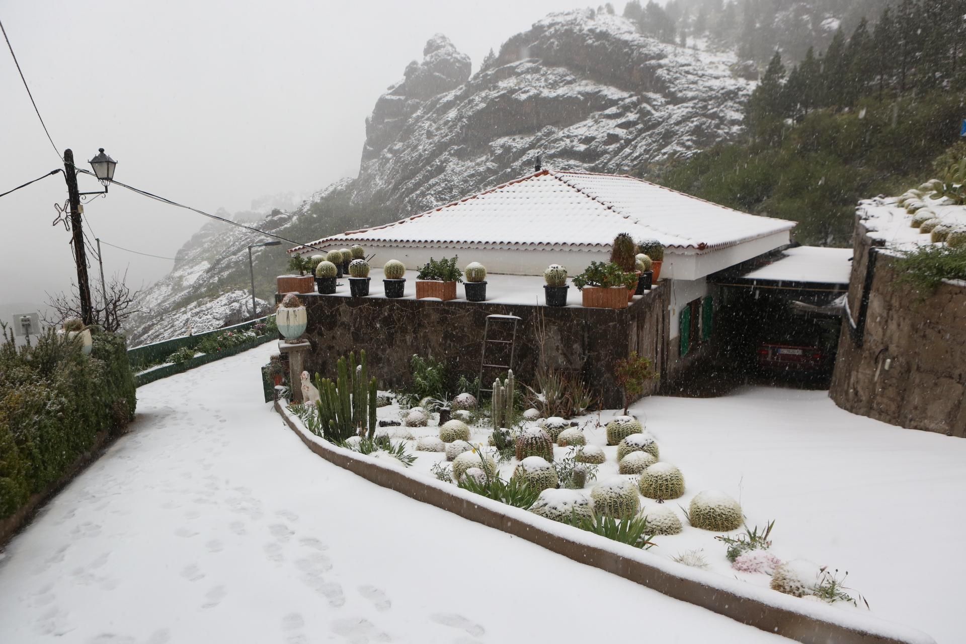 Carretera hacia el Roque Nublo (ALEJANDRO RAMOS)