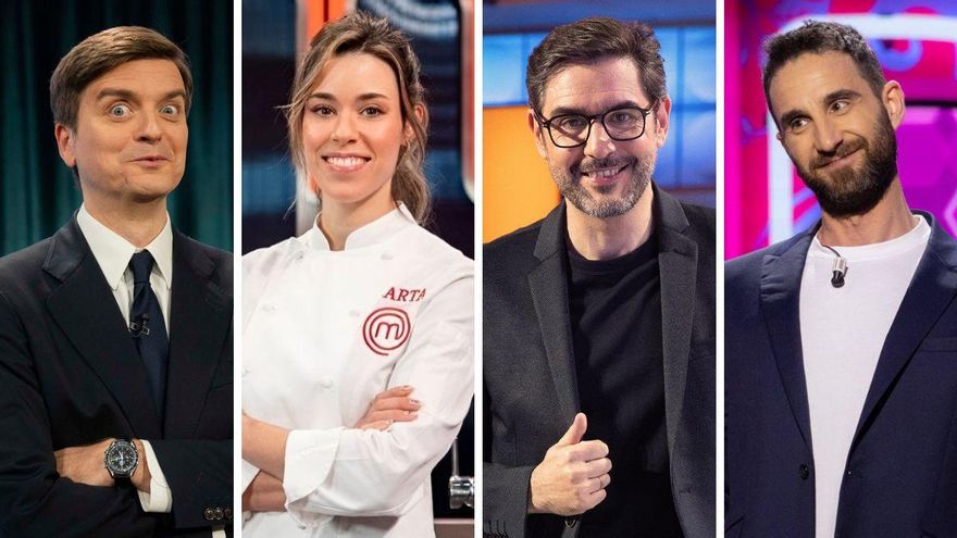 Los 16 fichajes con los que la TV arranca 2026: así va el baile de famosos entre RTVE, Atresmedia y Mediaset