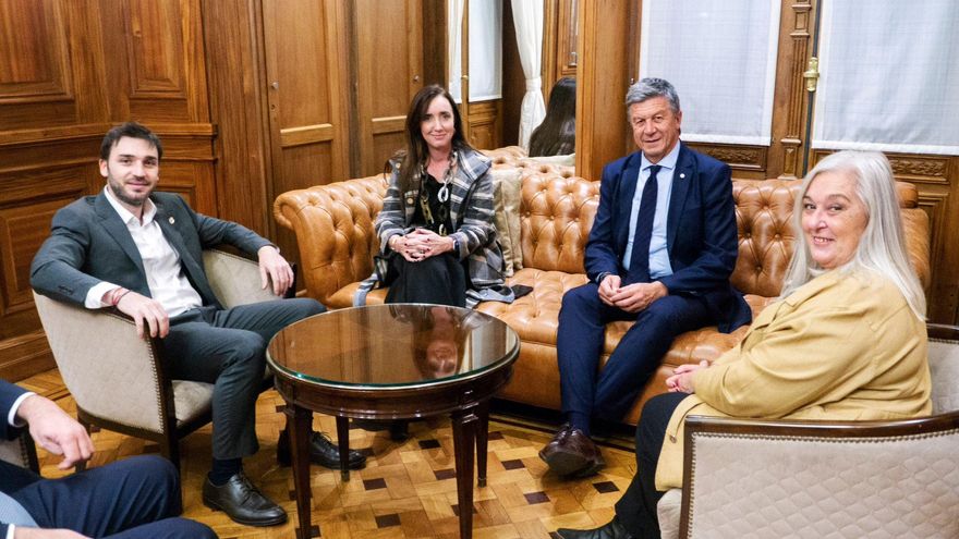 Villarruel abrió su despacho para discutir cambios a la ley Bases: de la reforma laboral a la privatización de Aerolíneas y el Correo