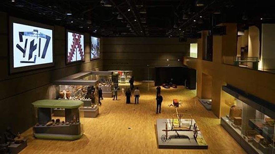 Una de las salas del nuevo NMEC.