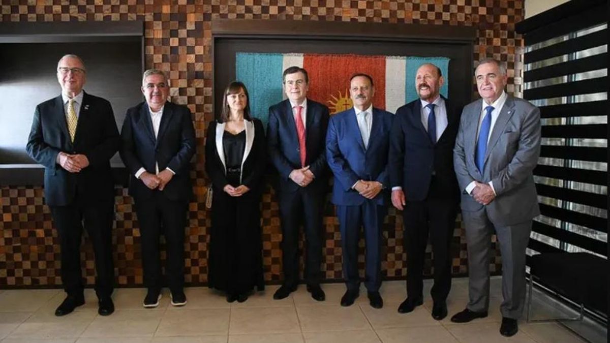 Varios de los gobernadores de las provincias que componen el Norte Grande.