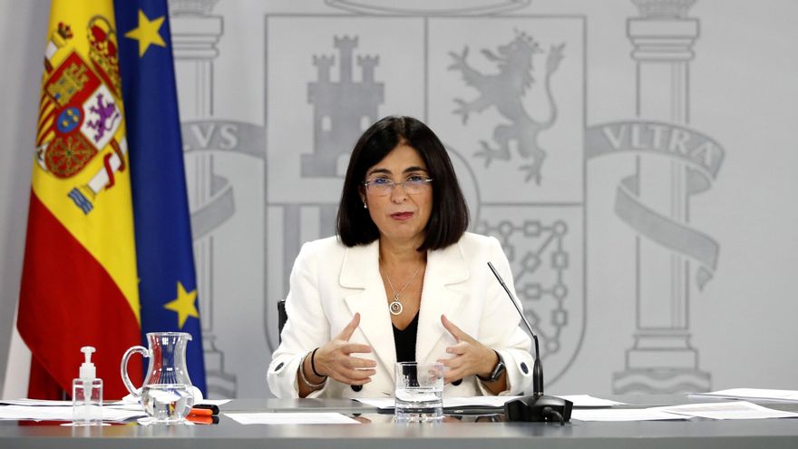 La ministra de Sanidad, Carolina Darias, en una fotografía de archivo. EFE/Javier López
