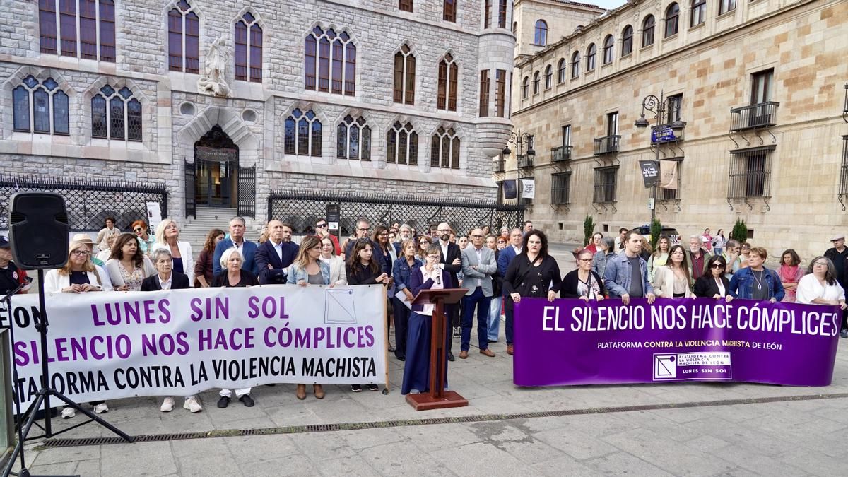 20 aniversario de la Plataforma contra la Violencia Machista de León.