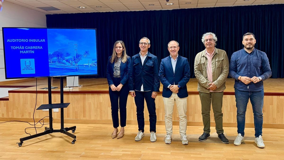 El Parque Cultural  de Los Llanos llevará el nombre del tenor palmero Tomás Cabrera Martín por decisión  de la población