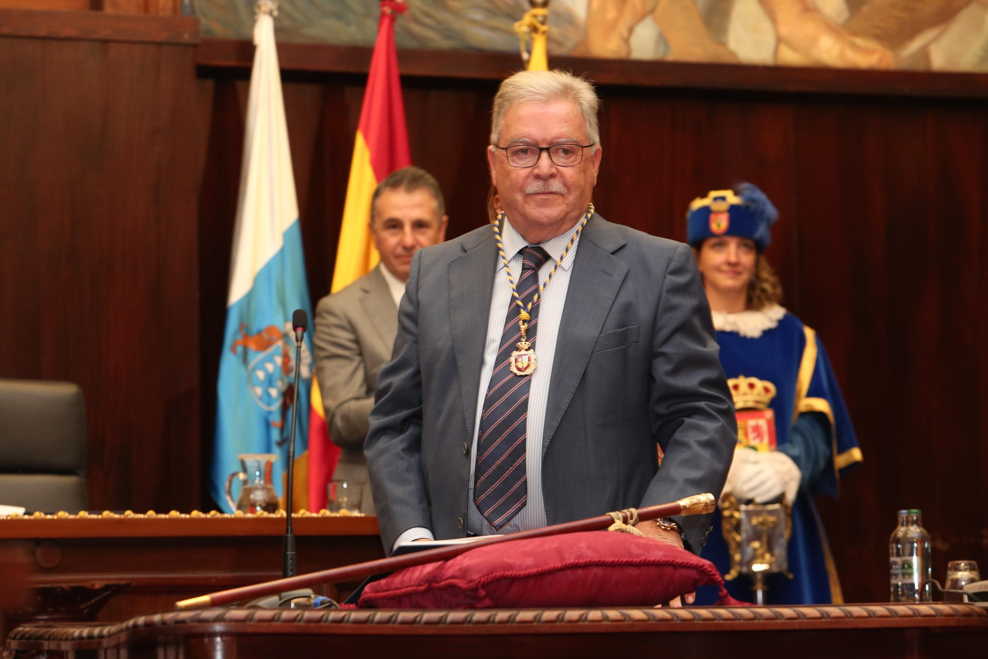 José Miguel Bravo de Laguna, consejero de Juntos por Gran Canaria. (ALEJANDRO RAMOS)