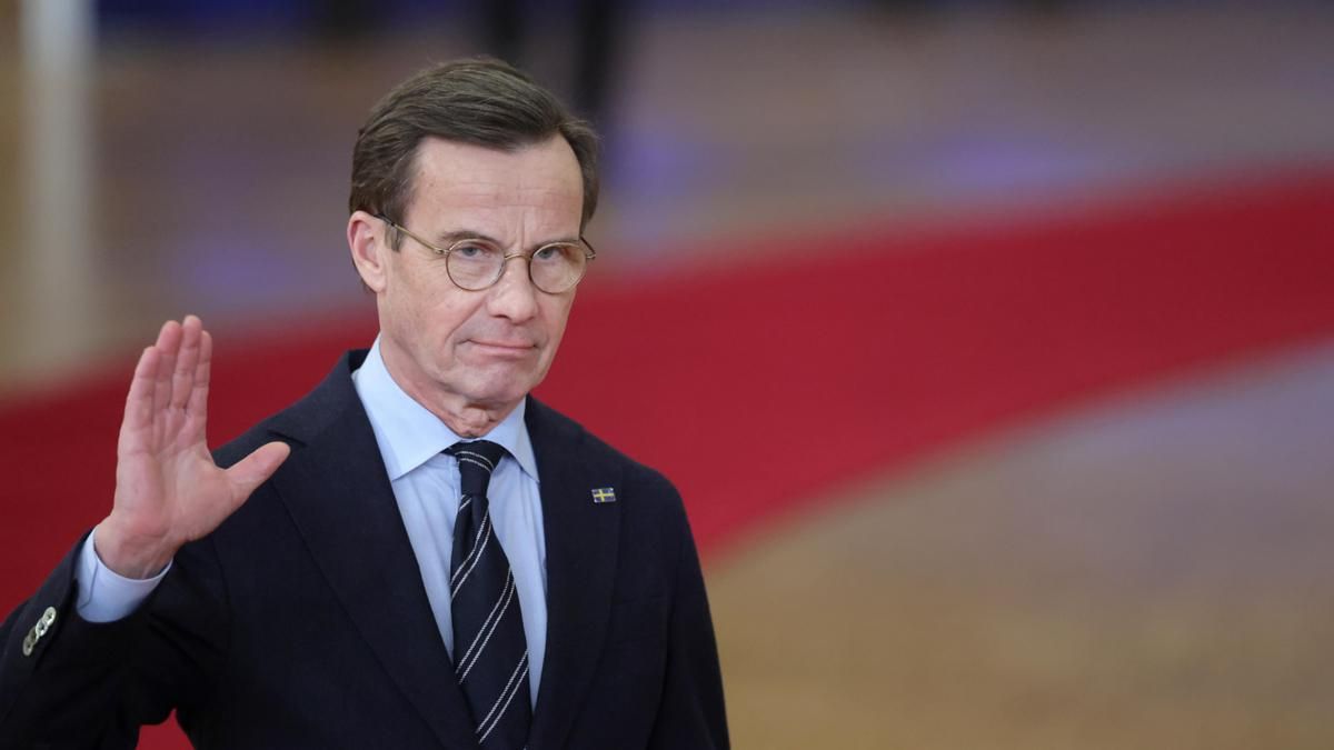 El primer ministro de Suecia, Ulf Kristersson, en una imagen de enero.