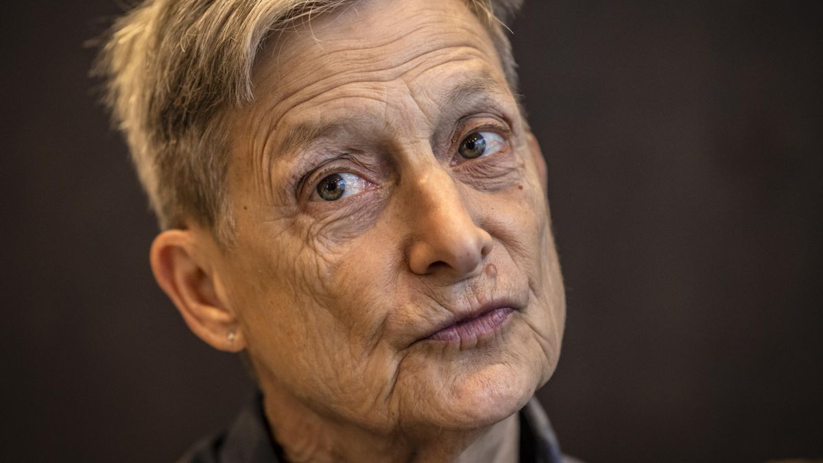 Judith Butler, durante la entrevista.