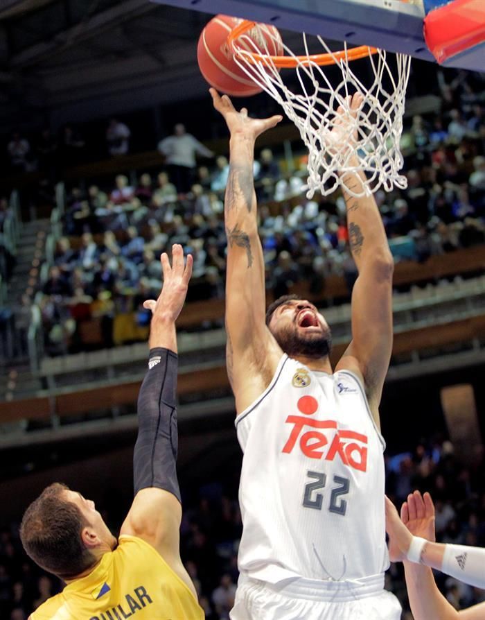 Partido de la final de la Copa del Rey 2016 entre el Herbalife Gran Canaria y el Real Madrid. Efe.