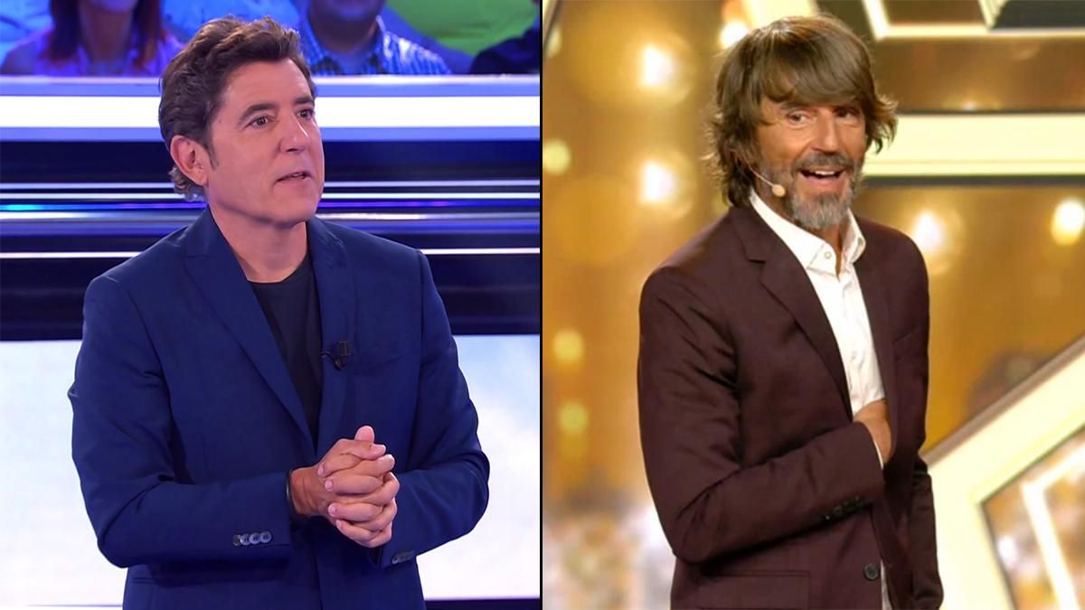 Manel Fuentes ('Atrapa un millón') y Santi Millán ('Got Talent')