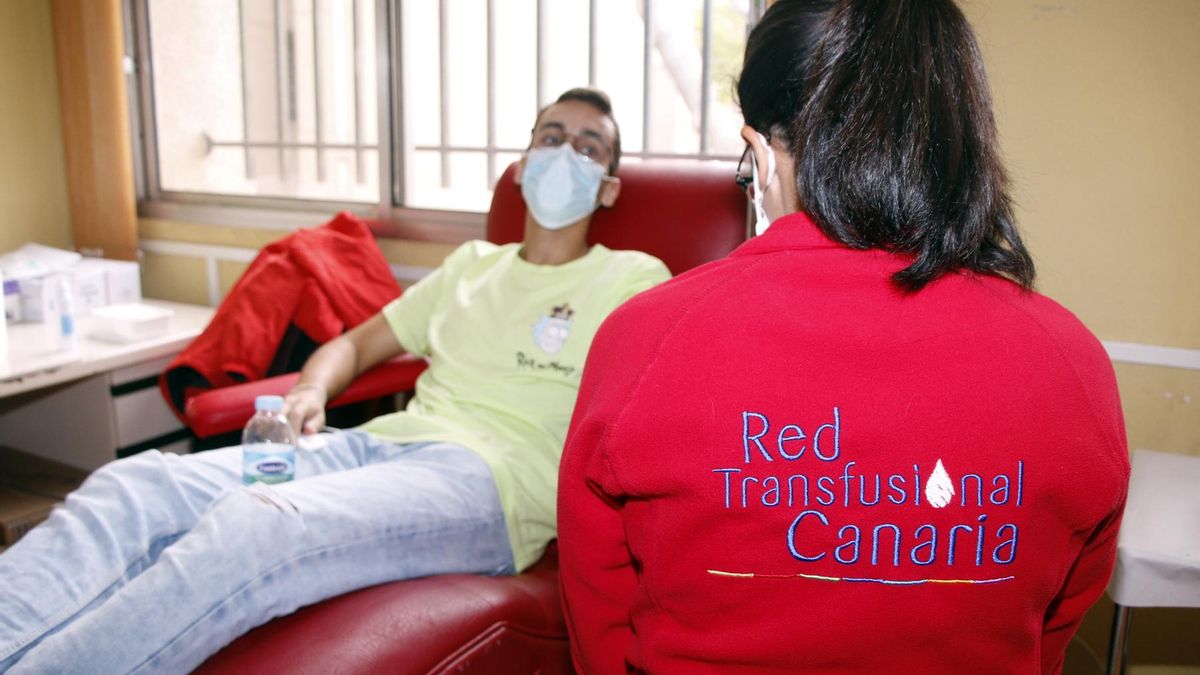 Donante de sangre.