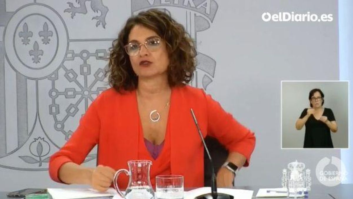 María Jesús Montero, ministra de Hacienda