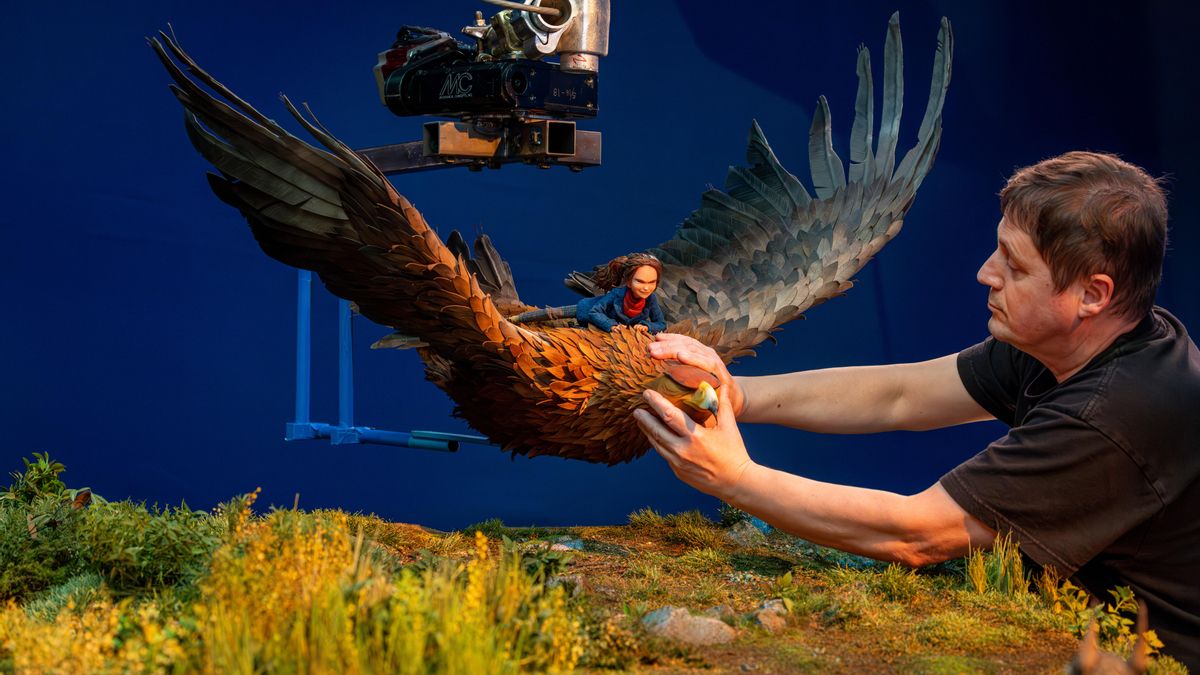 Manipulación del stop motion en 'Wildwood'